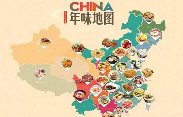 全國(guó)人民都愛(ài)吃啥嘞？來(lái)戳地圖！