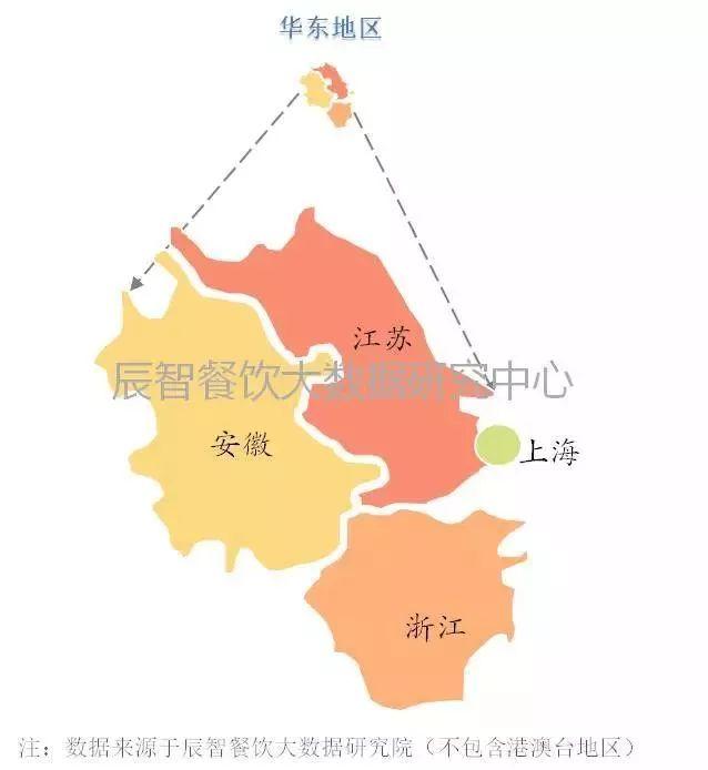 5個維度，看懂華東區(qū)域餐飲發(fā)展現(xiàn)狀 | 大數(shù)據(jù)報告