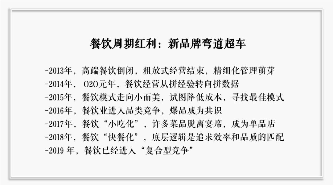 吳憨子：搶奪餐飲周期紅利，先裁掉白領(lǐng)