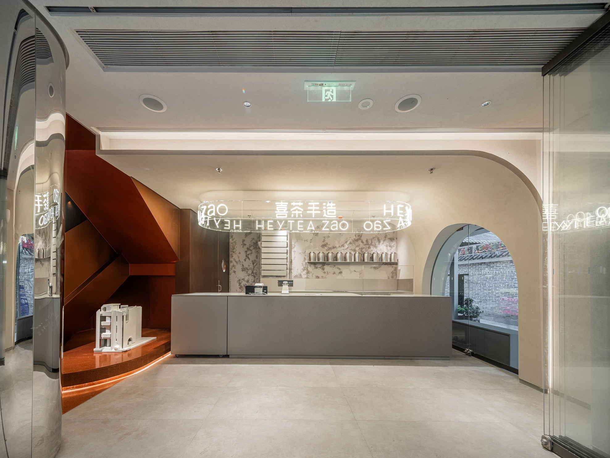 重新定義靈感茶飲空間，喜茶全球首家手造店落戶深圳南頭古城！|餐飲界