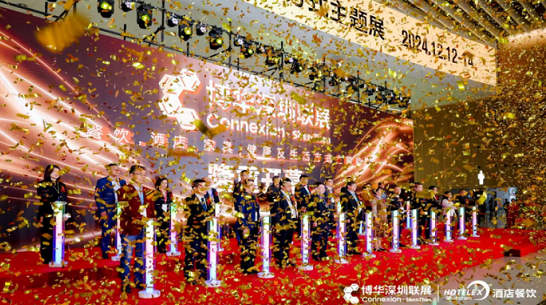 2024HOTELEX深圳展今日華麗啟幕，華南酒店及餐飲業(yè)再奏凱歌